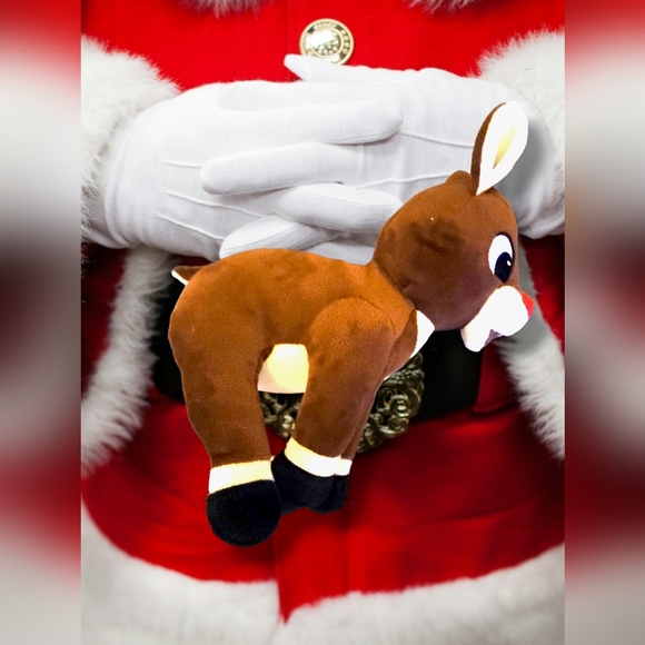 Rudolph The Red Nose Reindeer Plush - Picture 9 of 14